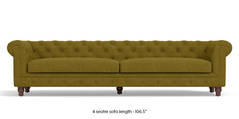 Winchester Fabric Sofa (Olive Green)